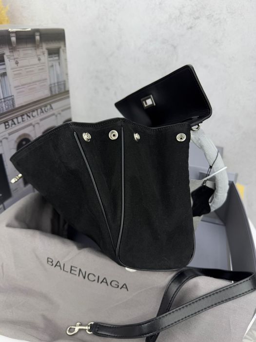 Сумка Balenciaga Rodeo Black Silver
