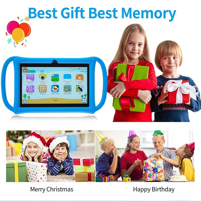 Tablet para Criança 7 polegadas Azul ou Rosa(Artigo Novo)