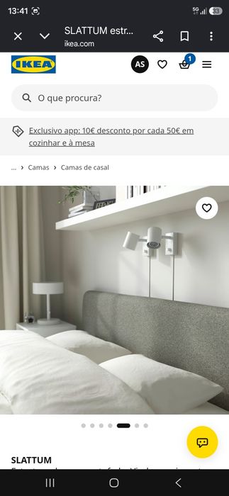 Cama estrado e colchão