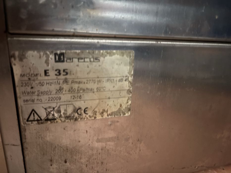Máquina de lavar loiça industrial