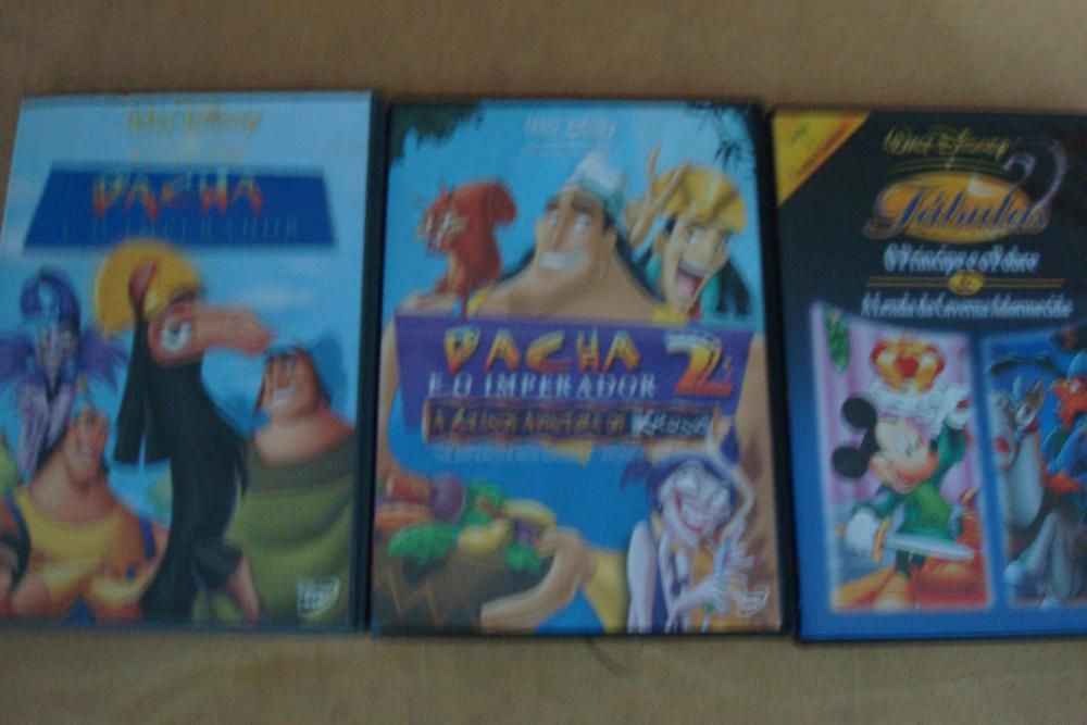 Lote de 9 Filmes originais da disney e pixar
