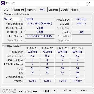 Pamięć RAM DDR3 G.Skill SNIPER 8GB 2x4GB 1600MHz