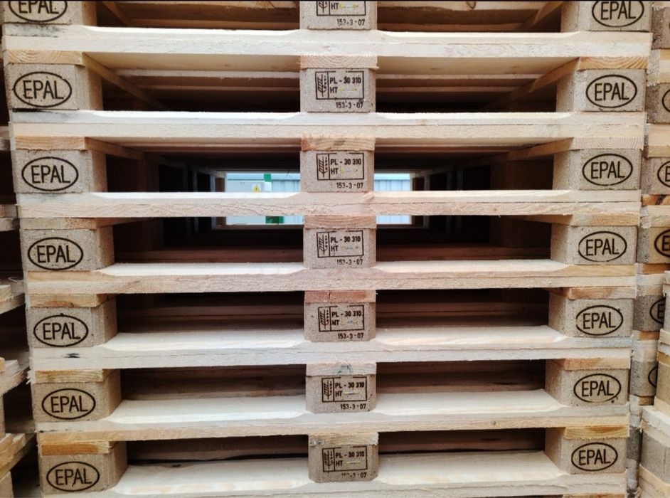 Sprzedaż palet: euro/epal, nowe/używane