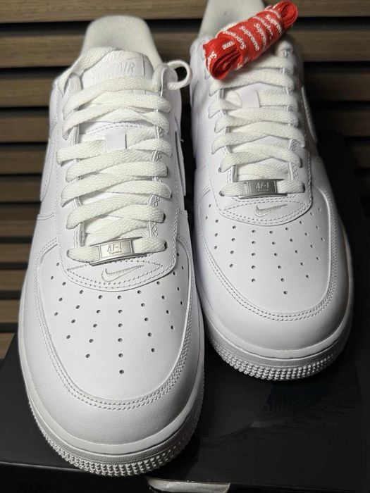 Nike Air Force 1 Low Supreme White R.44