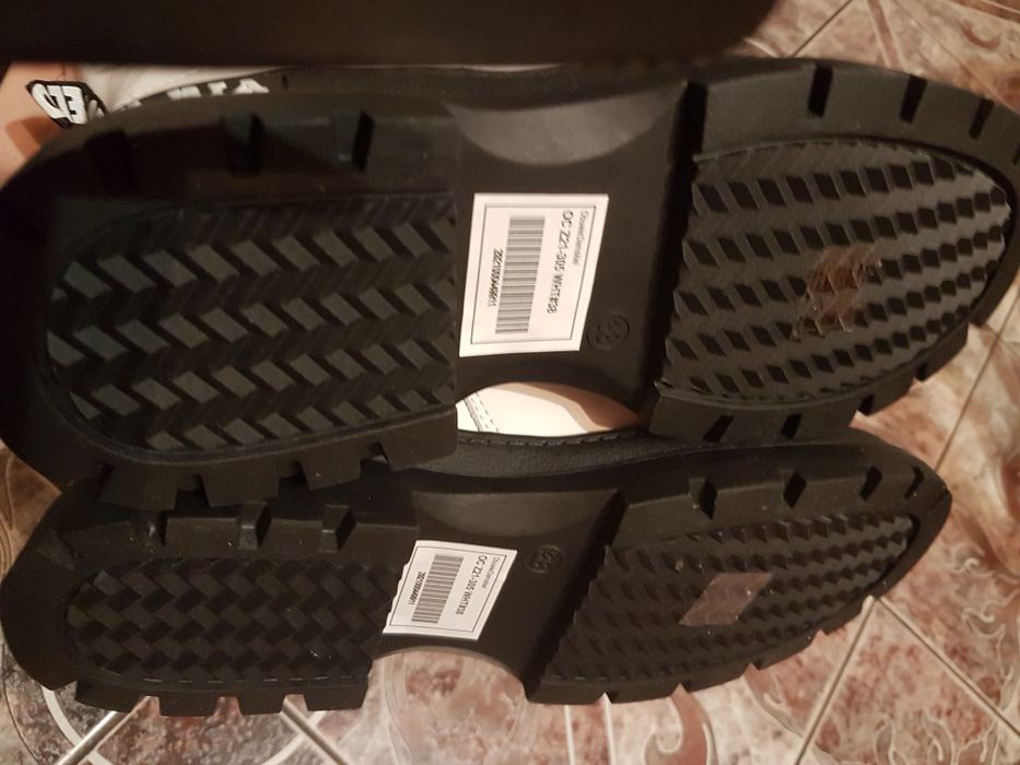 Botki Skóra Naturalna Białe 38