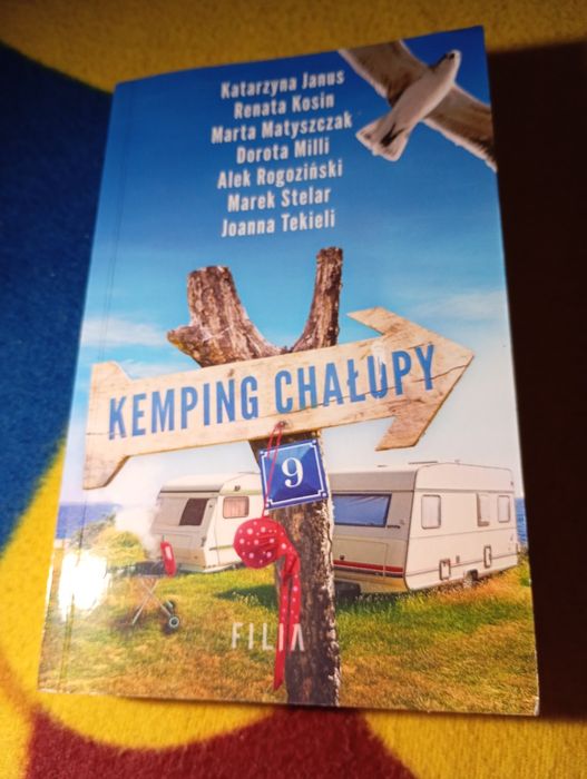 Kemping chałupy książka Katarzyna Janus Renata Kosin