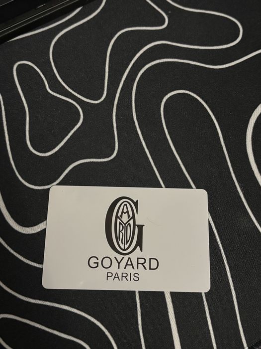 Zielony portfel Goyard