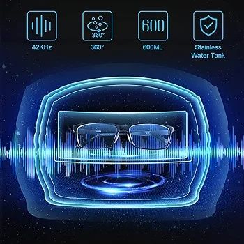 Vloxo cd-3800a myjka ultradźwiękowa 600ml