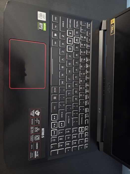 Laptop Acer Nitro 5 | i7-10750H 6/12 | RTX 2060 | 32GB RAM | 1 TB SSD