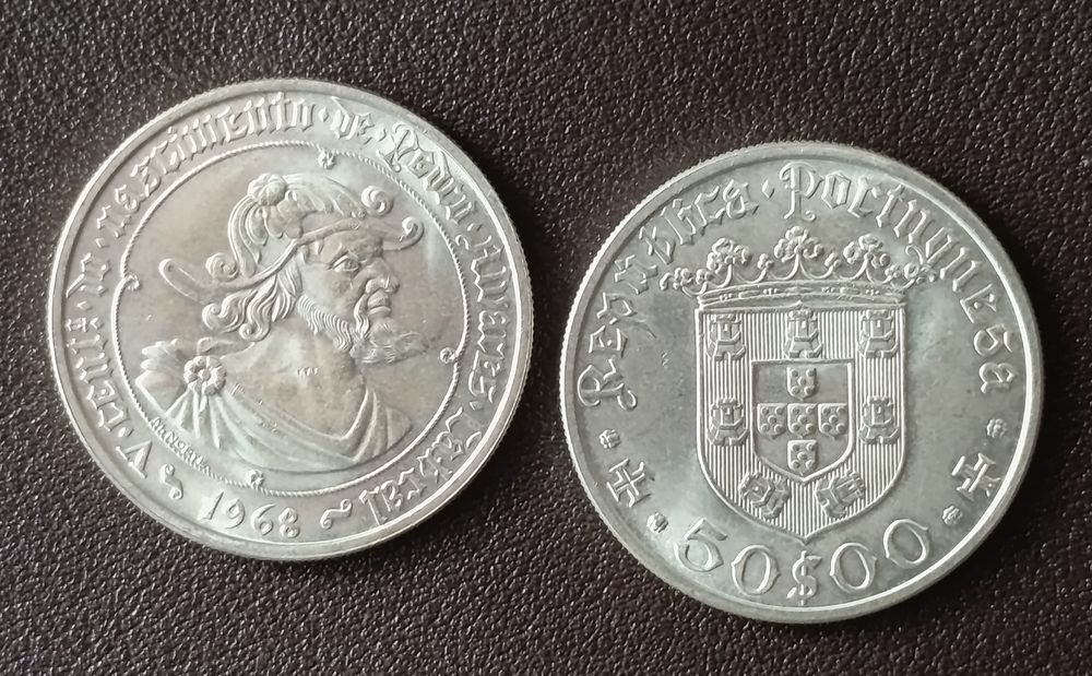 4 Moedas Comemorativas em Prata