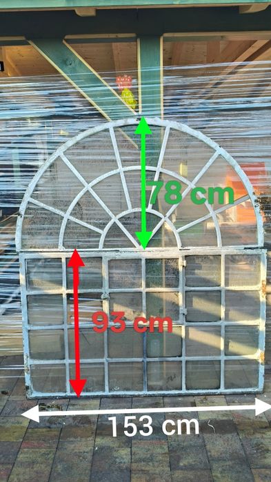 Okna żeliwne  2 szt