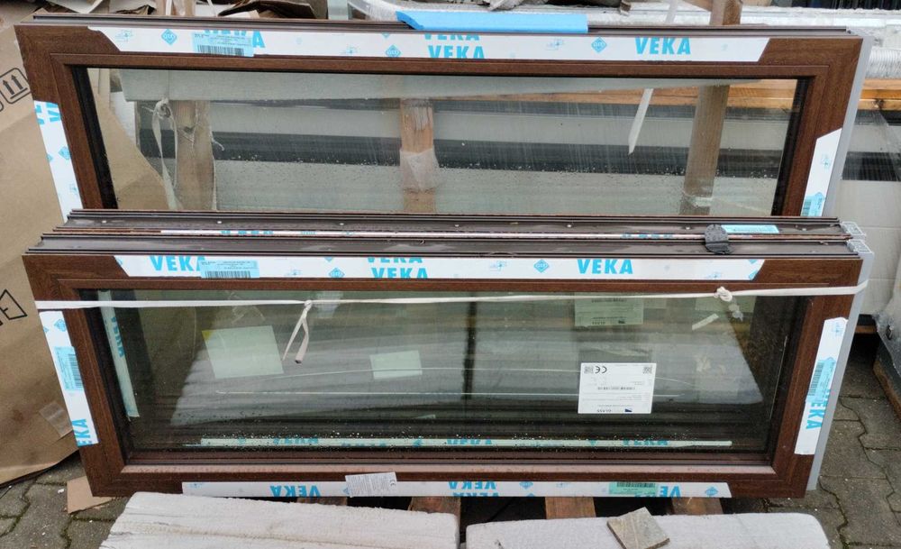 Okno PCV Veka Softline 82MD 90x143 stałe szklenie
