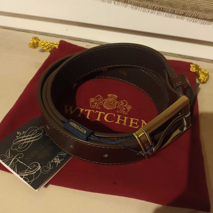Pasek wittchen brązowy ,nowy