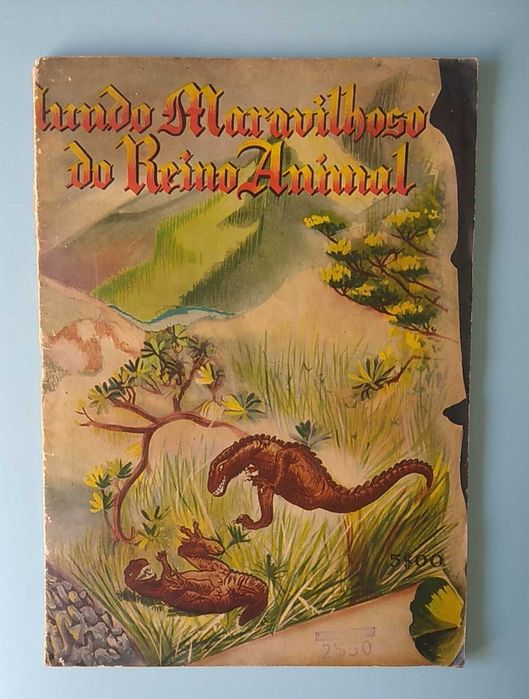 Caderneta completa "O Mundo Maravilhoso do Reino Animal" (1953)