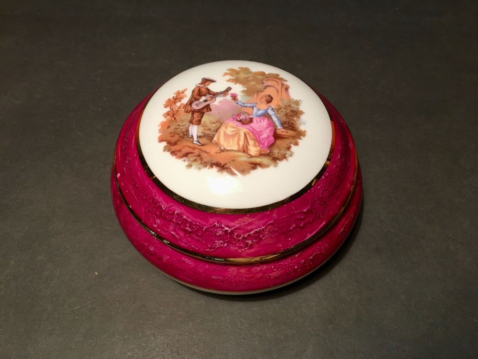 LIMOGES FRANCE - antiga - 12,5 x 7,5 cm/s