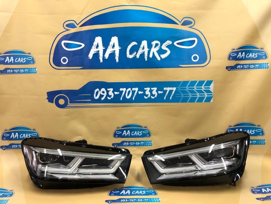 Фара Фари Фары Оптика Audi Q5 80A Full Led 2017 2018 2019 Ауди Ку5