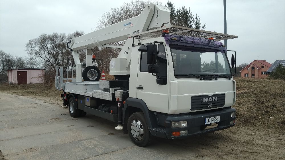 Podnosnik Koszowy 30M Zwyżka Usługi Tychowo,Barwice,Złocieniec,Połczyn