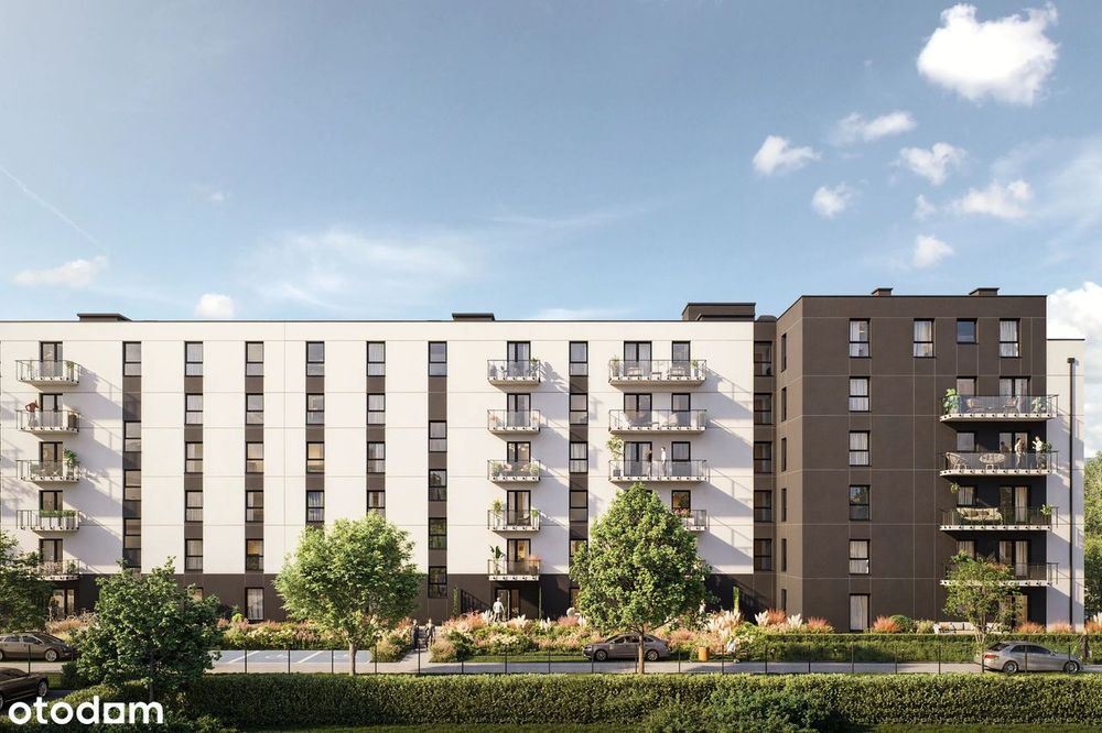 2-pokojowe mieszkanie 43 m² + balkon - Więcej