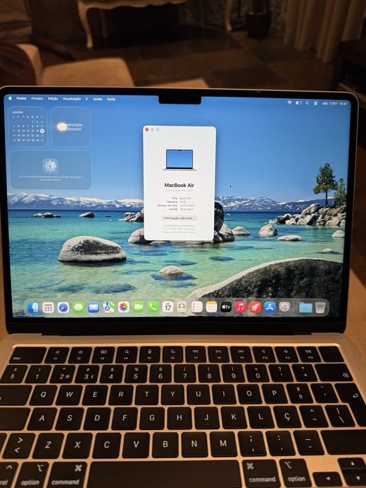 MacBook Air 13 polegadas | M3 | 8GB RAM | 256GB SSD