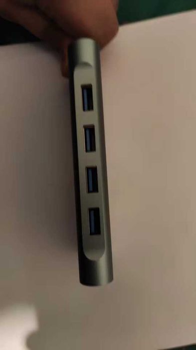 Разветвитель Xаб Hub 11 в 1 USB-C/HDMI/Micro SD/VGA/RJ45/PD100W 4K UHD