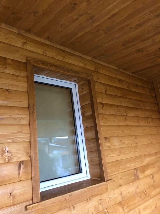 Deska Elewacyjna Imitacja Bala Półbal /ELEWACJE DREWNIANE MONTAŻ