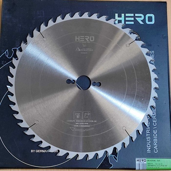 Дискові пили HERO, Kanefusa - промислові пильні диски по ДСП, дереву