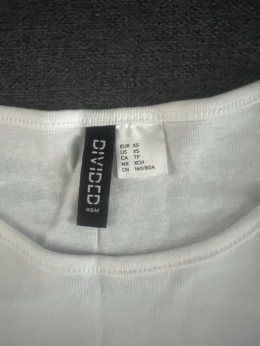 Bluzka krótka H&M roz. XS