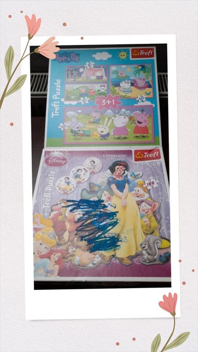 Puzzle dla dzieci powyżej 2lat