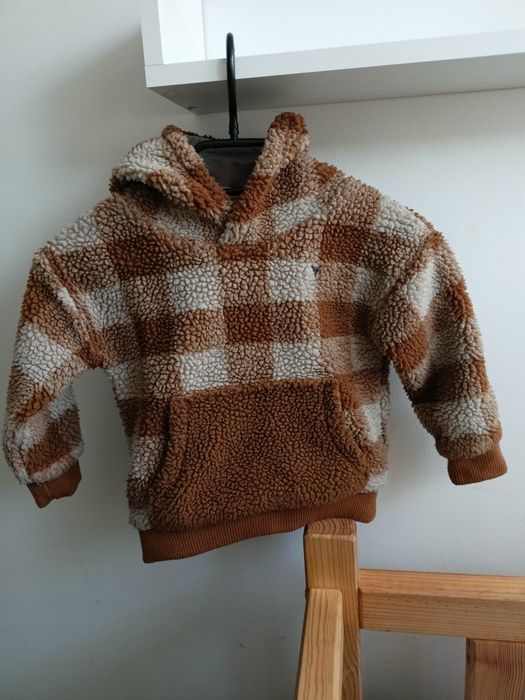 Ciepła bluza miś z kapturem