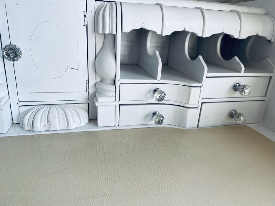 Biurko sekretarzyk bardzo stylowy plus fotel