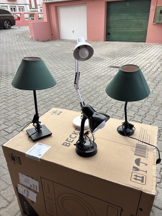 Conjunto de 4 Candeeiros