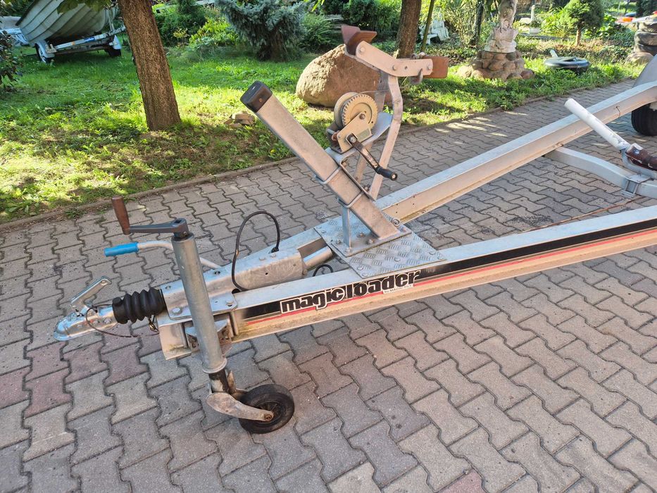 motorówka łodka przyczepa podłodziowa 1800 aluminiowa