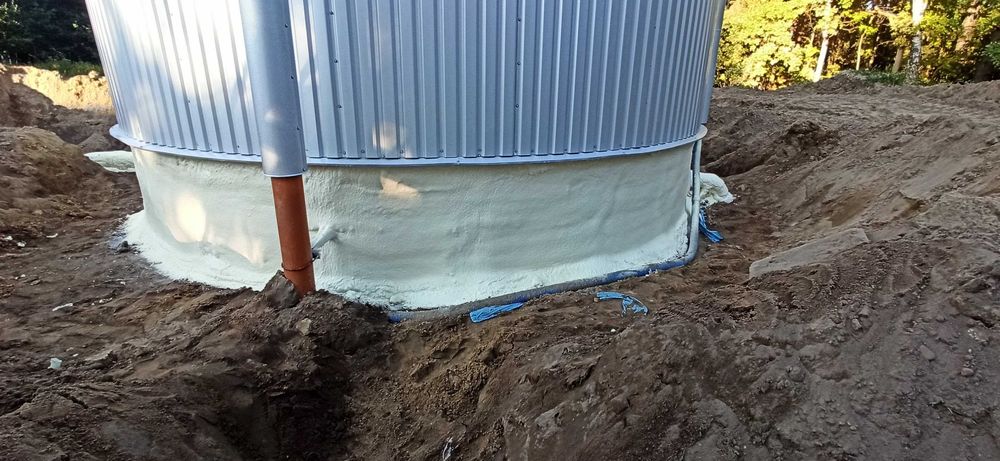 Ocieplenie pianą PUR,  Ocieplanie piana PUR ,  izolacja poddasza