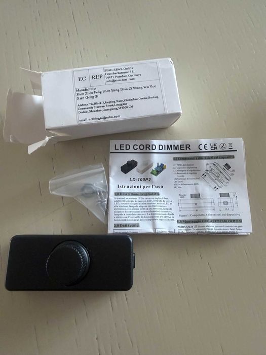 Ściemniacz do żarówek i ściemnianych lamp LED