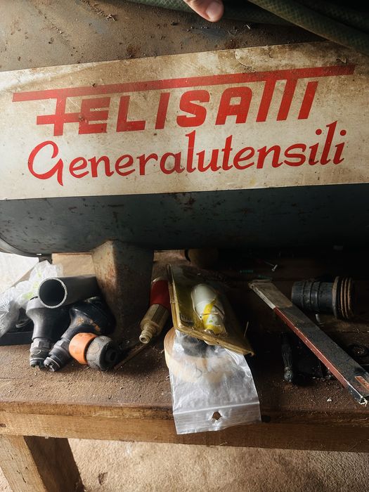Compressor industrial Felisatti a funcionar