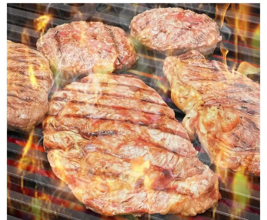 Żeliwny ruszt do grillowania,