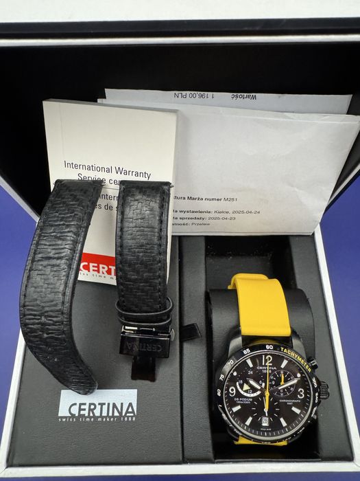 Certina DS Podium Chronograph  GMT 42mm