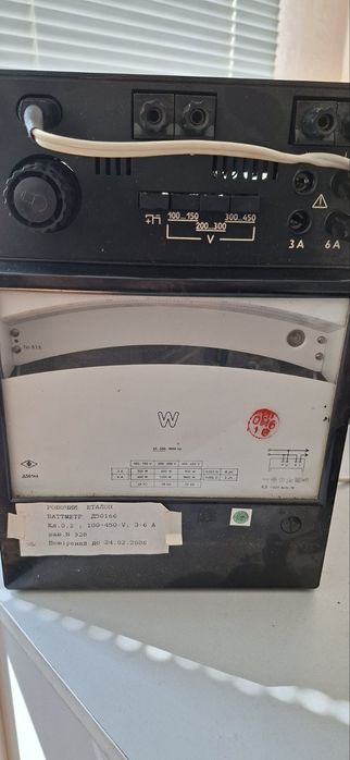 Продам ваттметр Д50166, образцовые манометры.