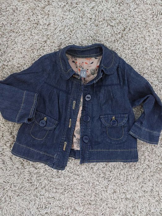 Zara Denim Jacket, Size 3/4 Years