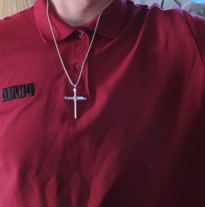 Wisiorek naszyjnik krzyż