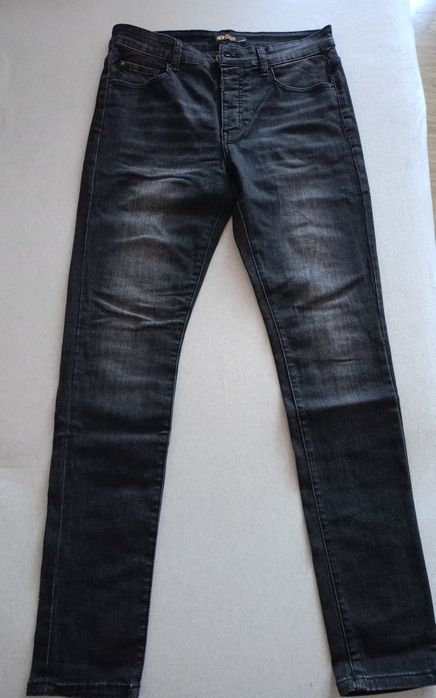 Spodnie męskie czarne 32