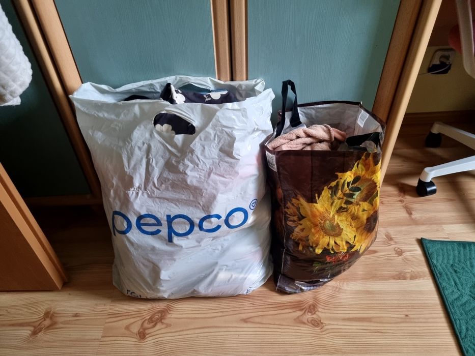 2torby ciuchów r.116 dla dziewczynki