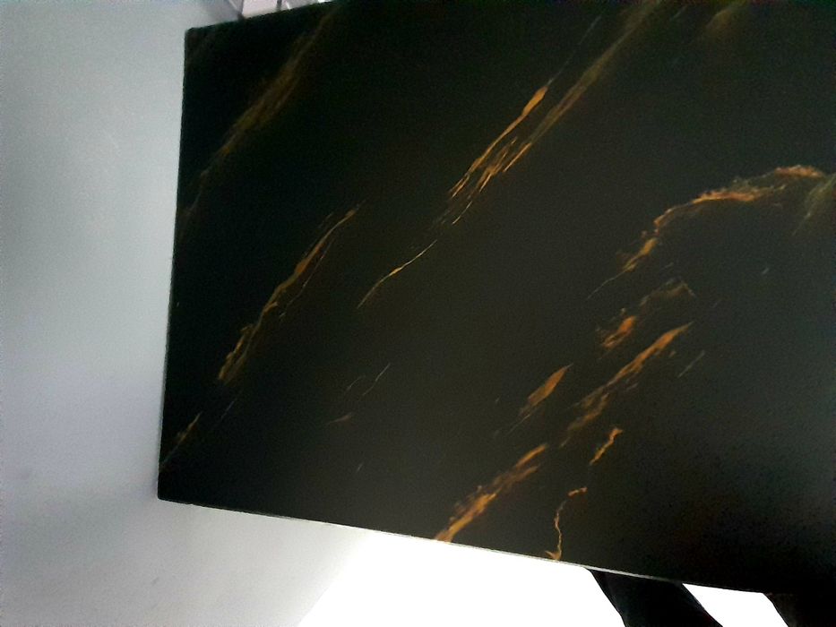 Panele ścienne dekoracyjne imitujace czarny marmur + złoto 4 szt