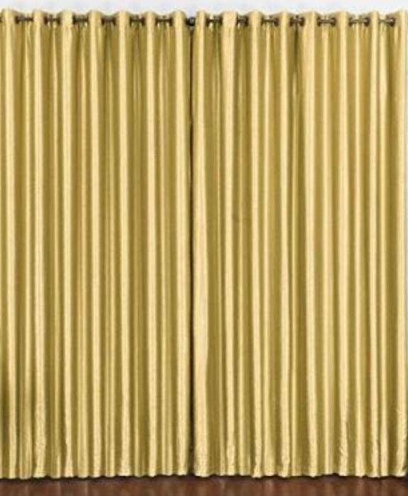 cortinas dourado