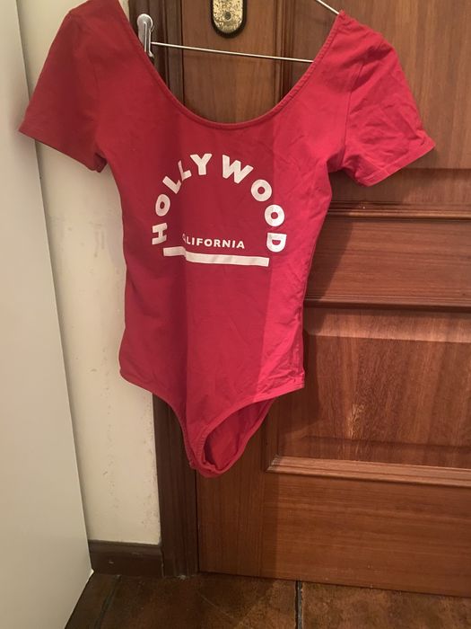 Body vermelho pull & bear