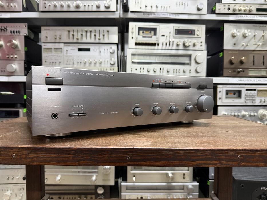 ‼️ Yamaha AX-380 – Wzmacniacz Stereo Hi-Fi z Naturalnym i Dynamicznym Brzmieniem | Audio Room
