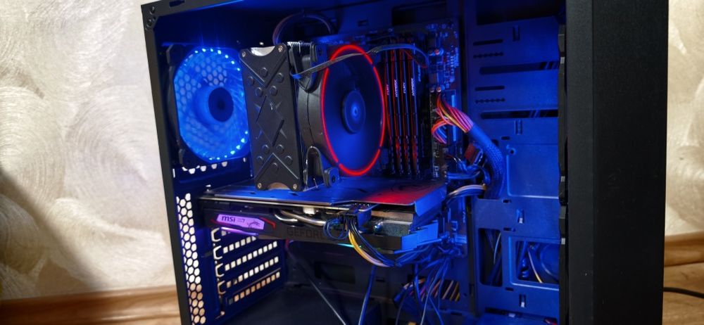 Ігровий компьютер rayzen 5 5600x gtx1660ti 32 gb ddr4