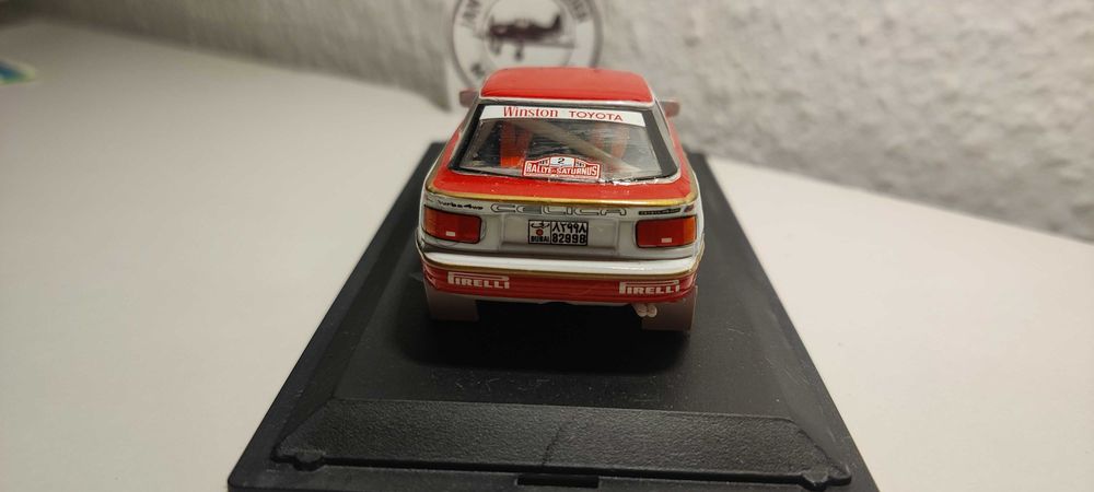 Toyata Celica 1:43 nowy model dla kolekcjonera Rajdowka