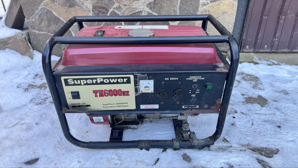 Генератор 220v ‼️2.4 кВт бензин ( бензиновий генератор )