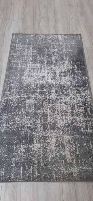 Dywan biało szary 80/150